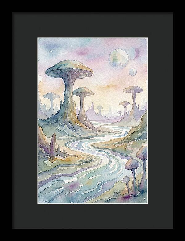 Mysterious Planet Landscape