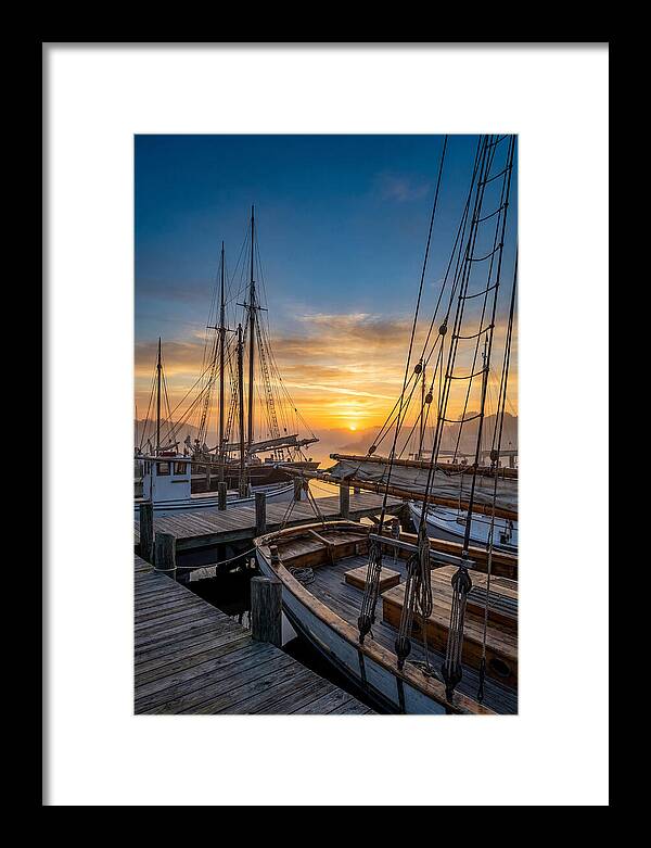 Mystic Seaport Sunrise Serenity