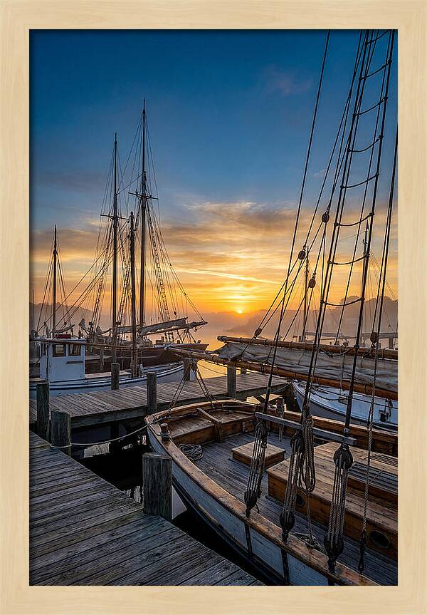 Mystic Seaport Sunrise Serenity