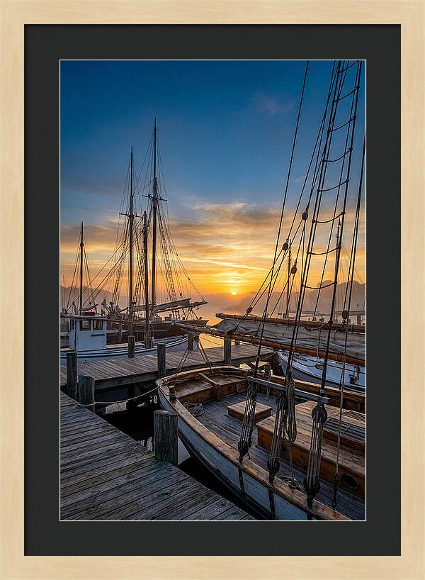 Mystic Seaport Sunrise Serenity