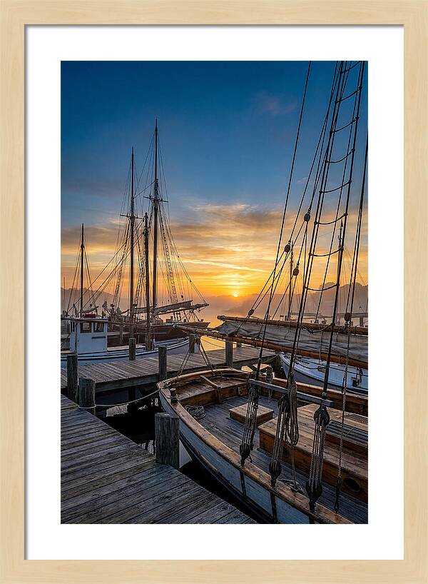 Mystic Seaport Sunrise Serenity