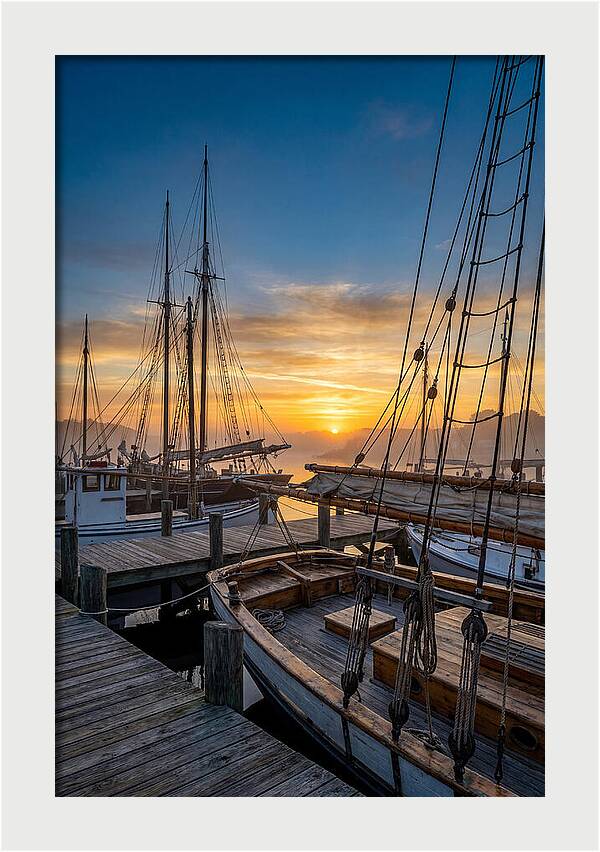 Mystic Seaport Sunrise Serenity