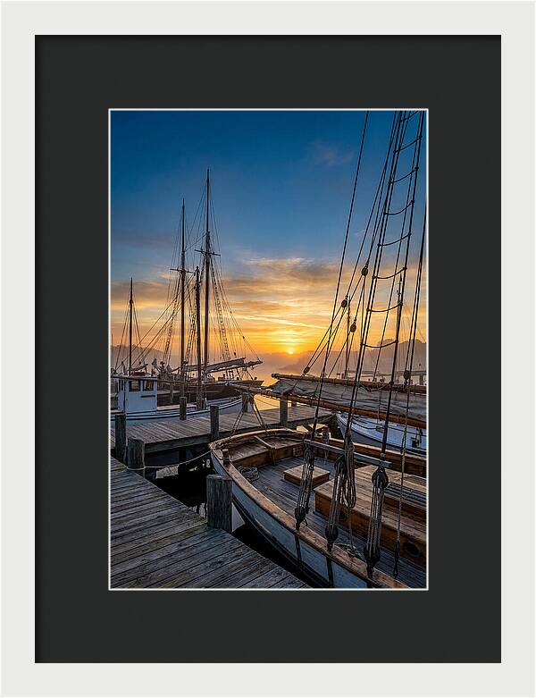 Mystic Seaport Sunrise Serenity