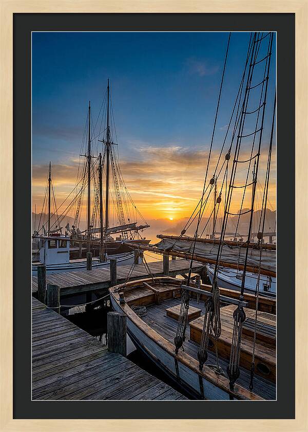 Mystic Seaport Sunrise Serenity
