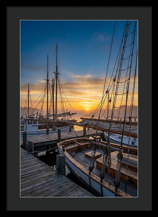 Mystic Seaport Sunrise Serenity