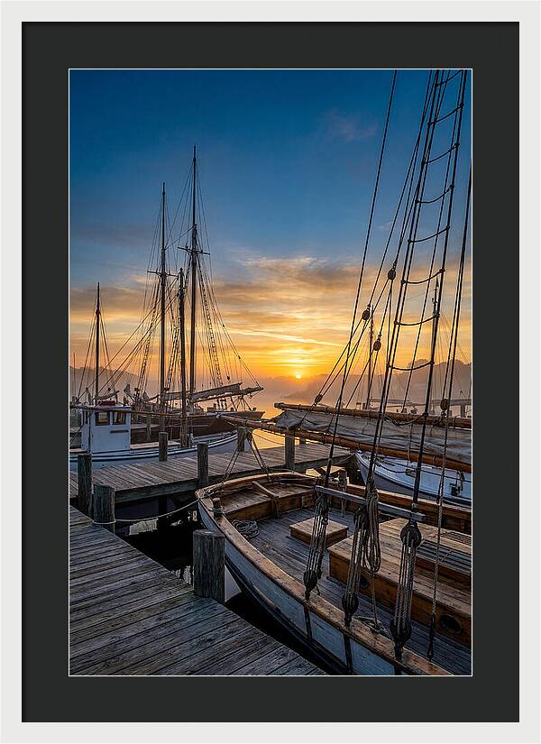 Mystic Seaport Sunrise Serenity