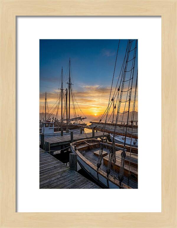 Mystic Seaport Sunrise Serenity