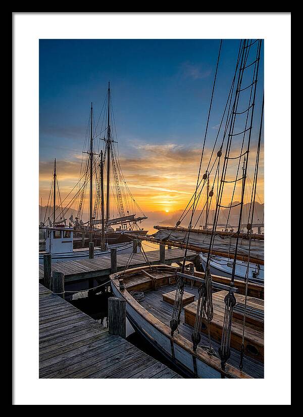 Mystic Seaport Sunrise Serenity