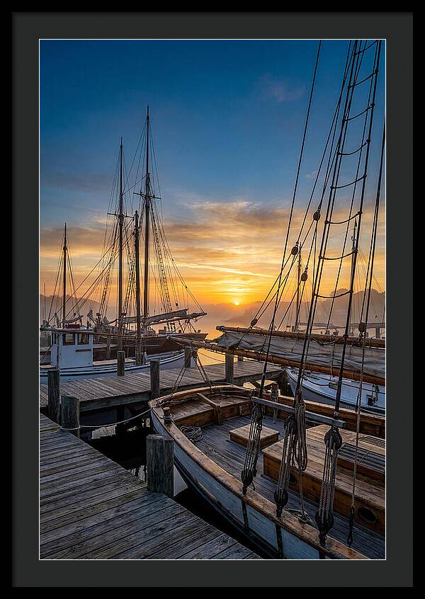 Mystic Seaport Sunrise Serenity
