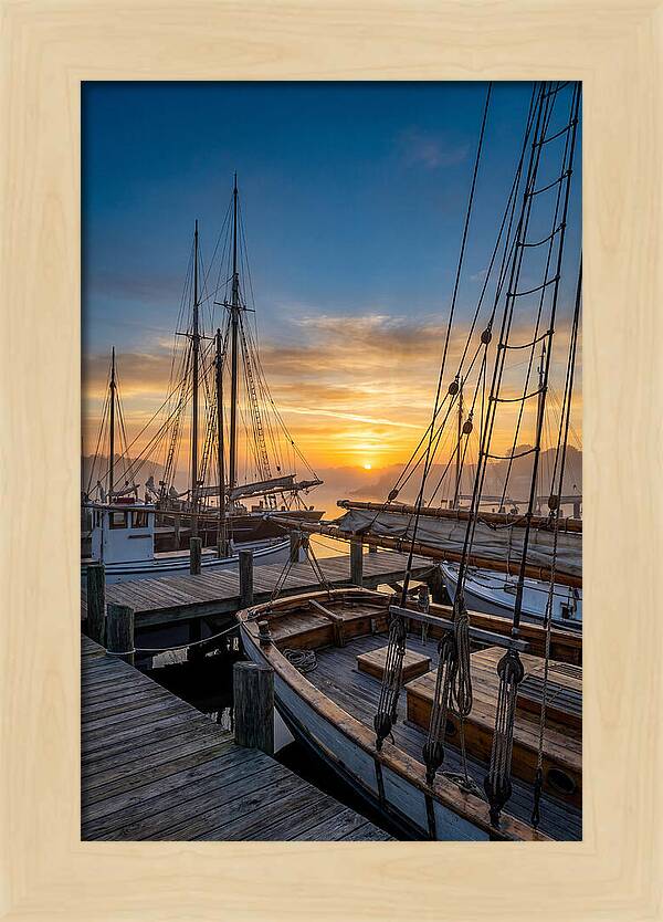Mystic Seaport Sunrise Serenity