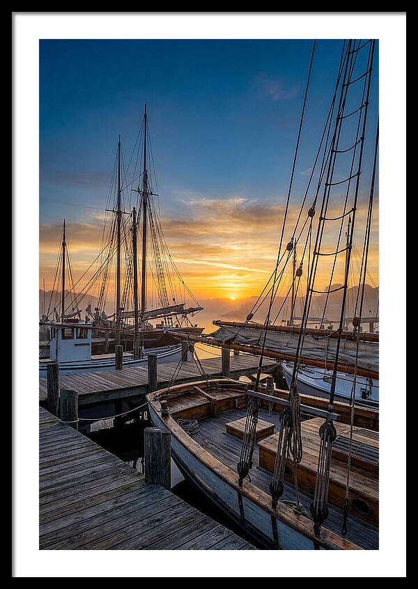 Mystic Seaport Sunrise Serenity