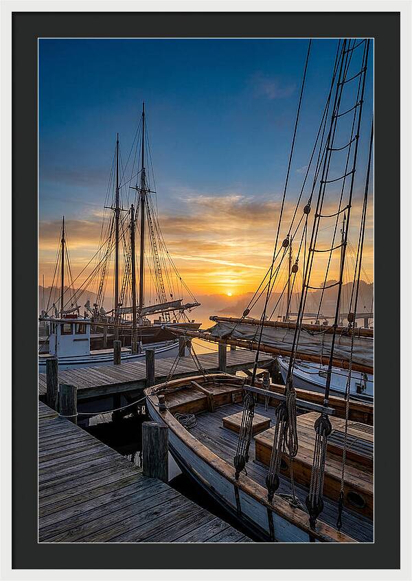 Mystic Seaport Sunrise Serenity