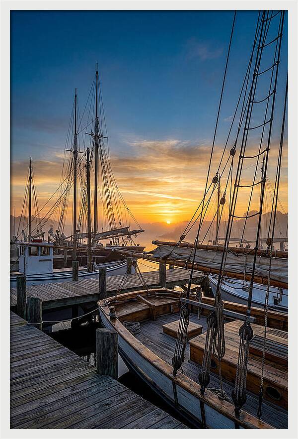 Mystic Seaport Sunrise Serenity