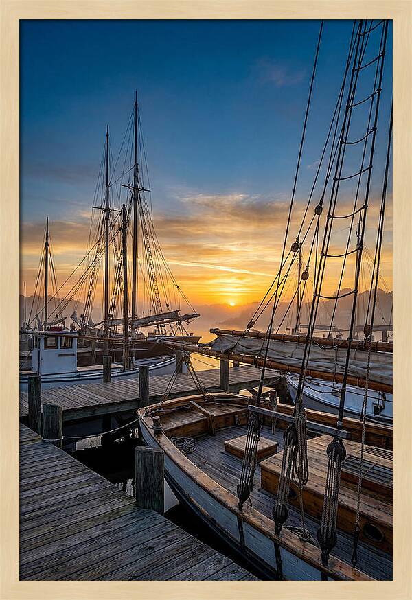 Mystic Seaport Sunrise Serenity