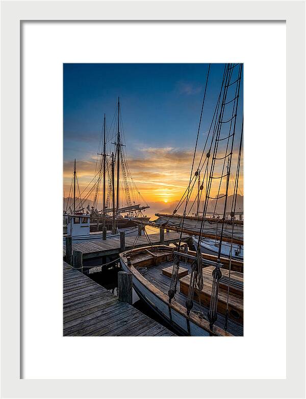 Mystic Seaport Sunrise Serenity