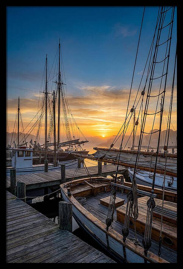 Mystic Seaport Sunrise Serenity