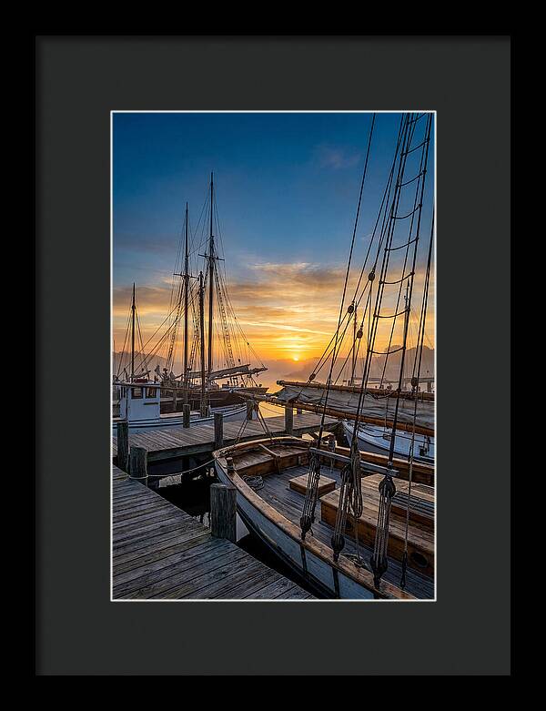 Mystic Seaport Sunrise Serenity