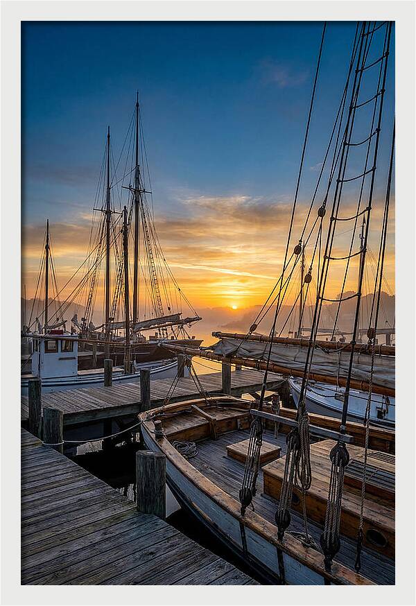 Mystic Seaport Sunrise Serenity