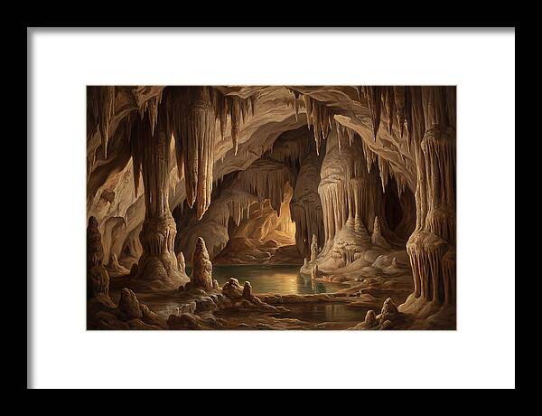Mystical Cavern Reflections