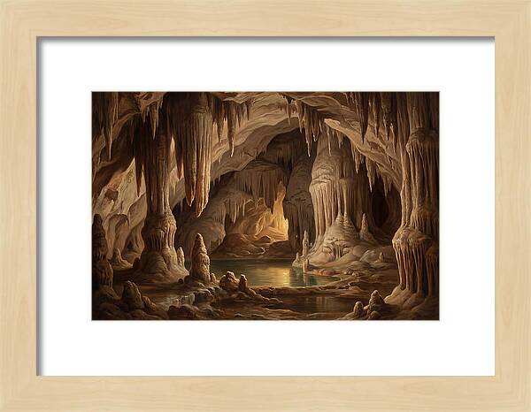 Mystical Cavern Reflections
