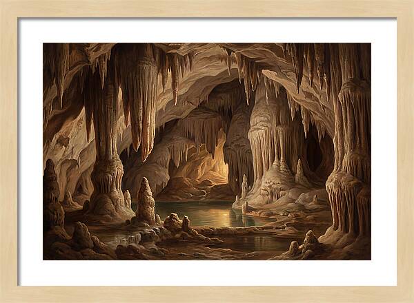 Mystical Cavern Reflections