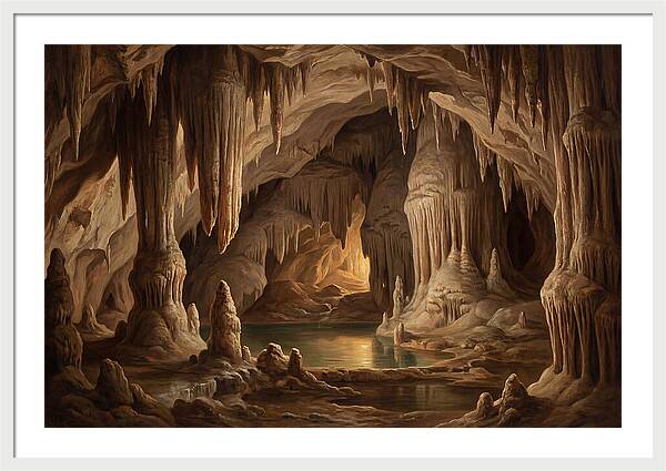 Mystical Cavern Reflections