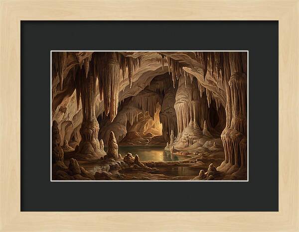 Mystical Cavern Reflections