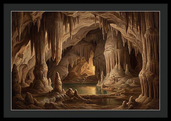 Mystical Cavern Reflections