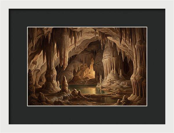 Mystical Cavern Reflections