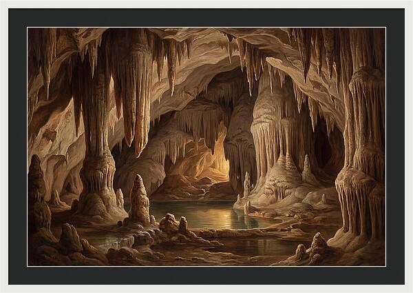 Mystical Cavern Reflections