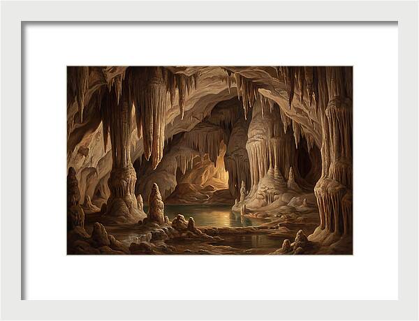 Mystical Cavern Reflections