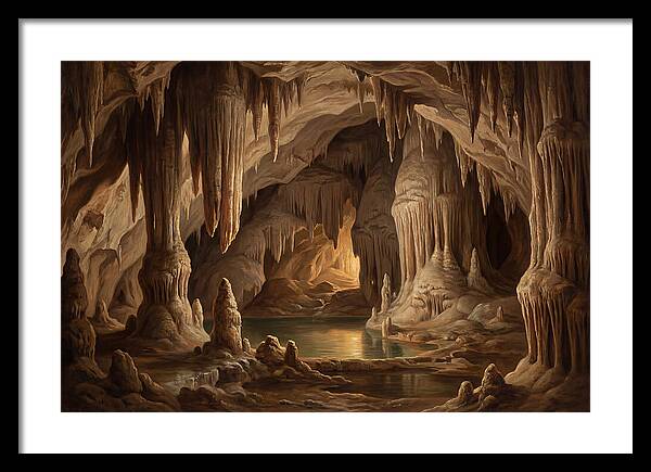 Mystical Cavern Reflections