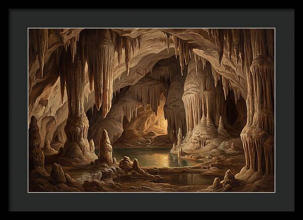 Mystical Cavern Reflections