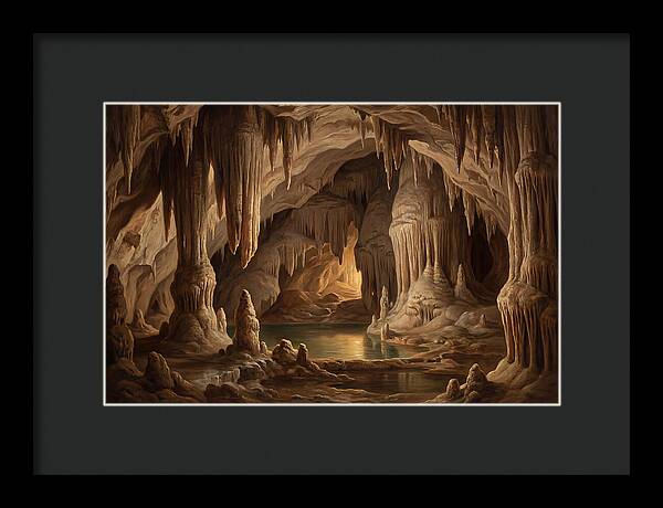 Mystical Cavern Reflections