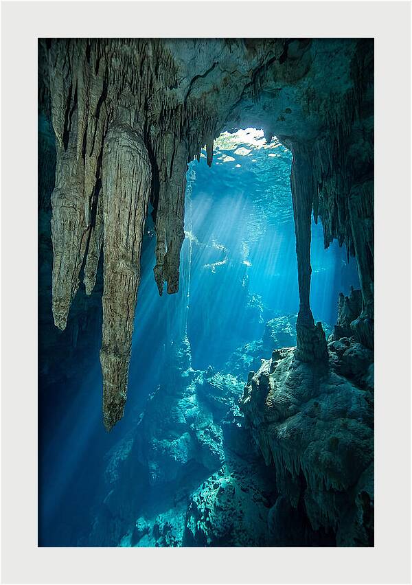 Mystical Cenote Reflections
