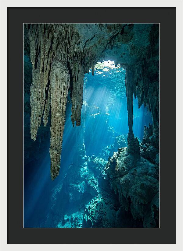 Mystical Cenote Reflections