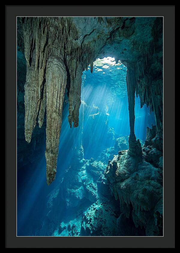 Mystical Cenote Reflections