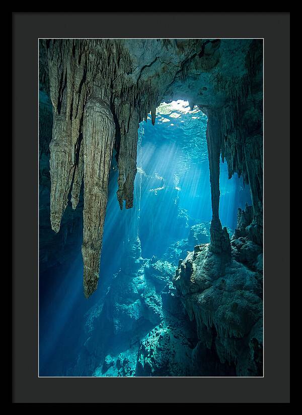 Mystical Cenote Reflections