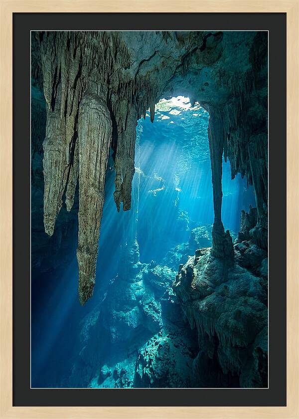 Mystical Cenote Reflections