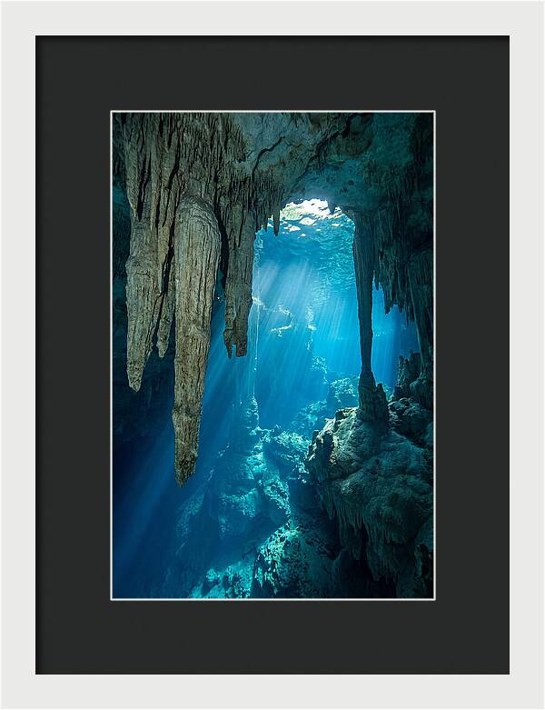 Mystical Cenote Reflections
