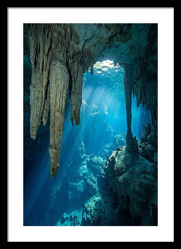 Mystical Cenote Reflections