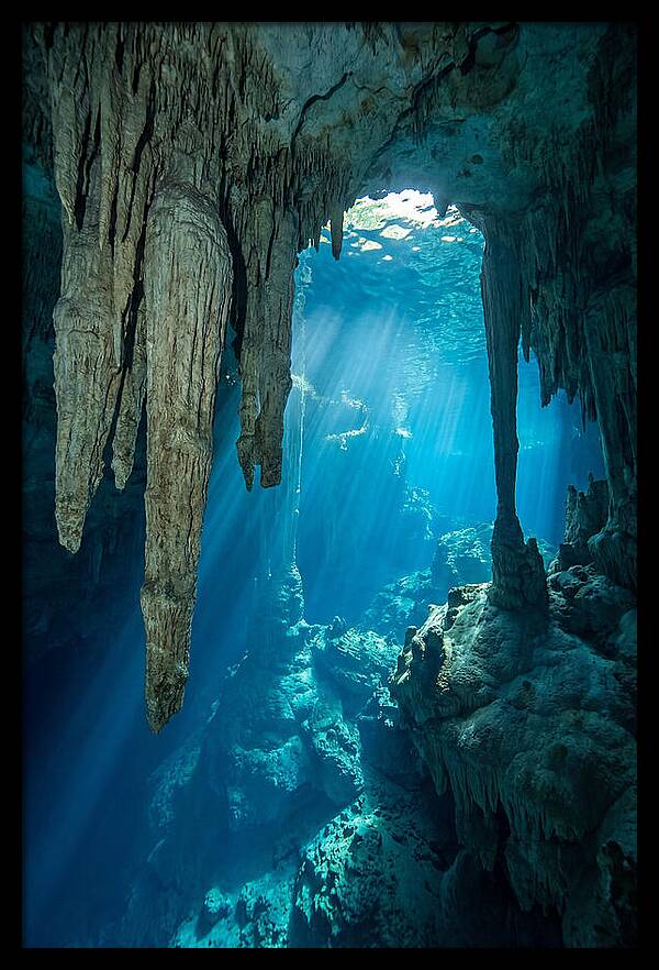 Mystical Cenote Reflections