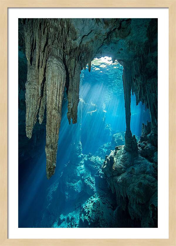 Mystical Cenote Reflections