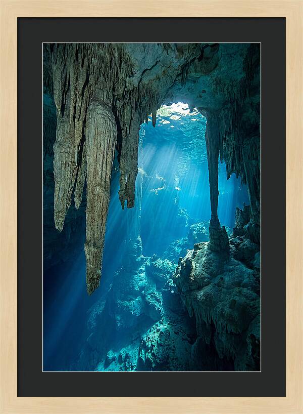 Mystical Cenote Reflections