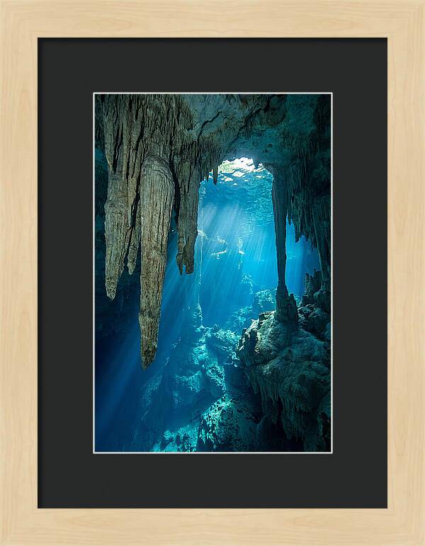 Mystical Cenote Reflections