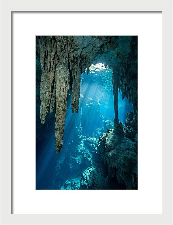 Mystical Cenote Reflections