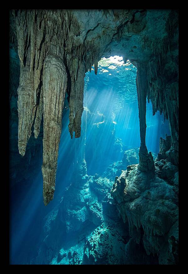 Mystical Cenote Reflections