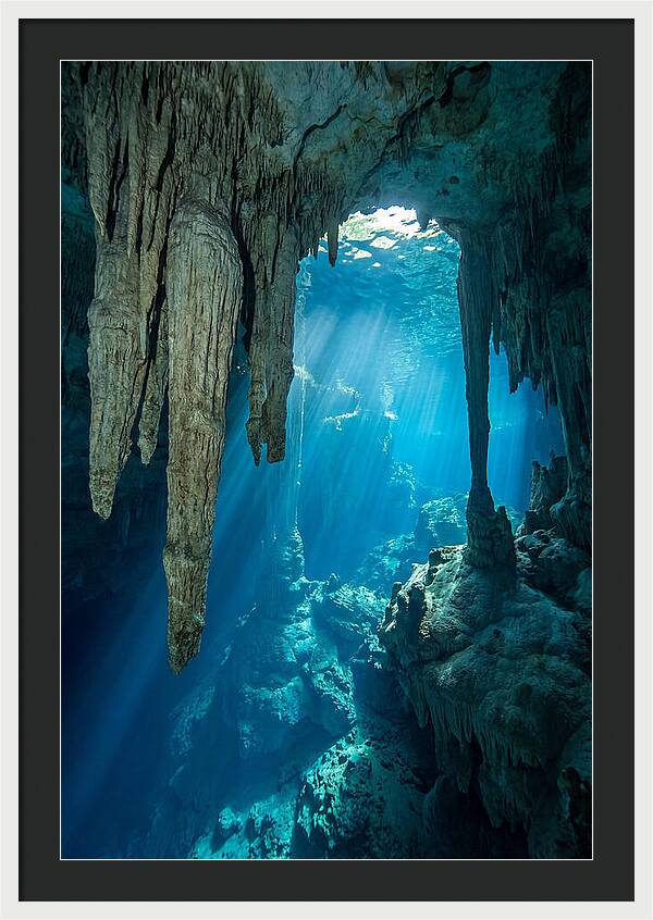 Mystical Cenote Reflections