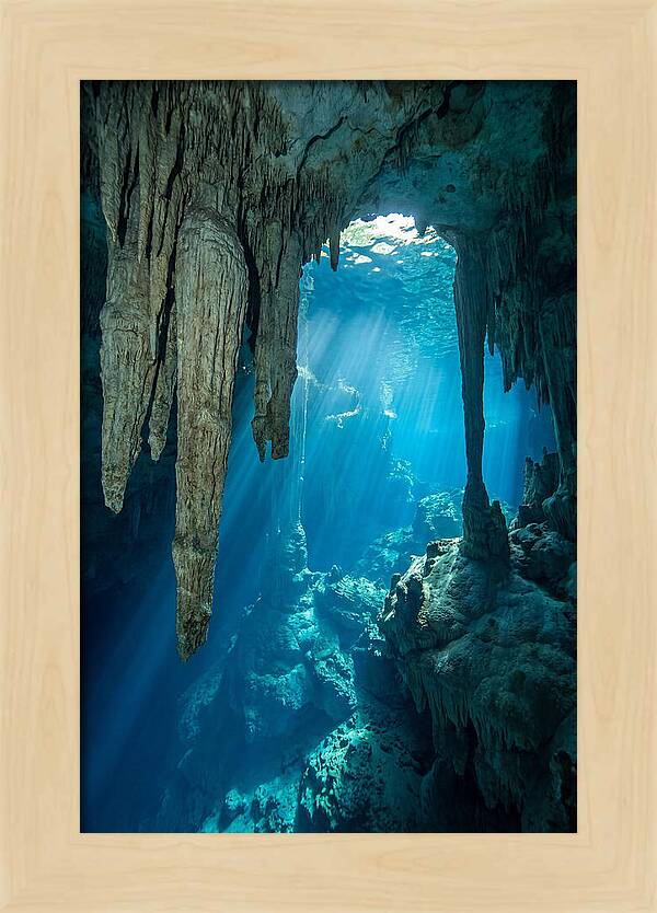 Mystical Cenote Reflections