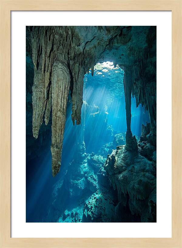 Mystical Cenote Reflections